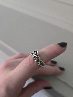 Pandora Crown Ring Size 6